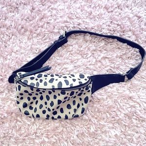 Animal print waist bag/fanny pack